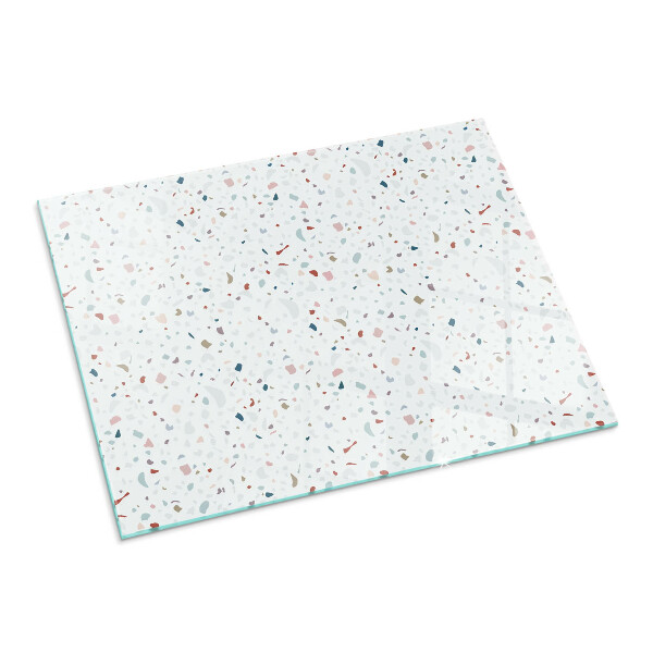 Téglalap üveg alátét kandallóhoz Miniatűr formák