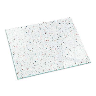 Téglalap üveg alátét kandallóhoz Miniatűr formák