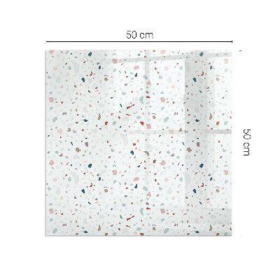 Téglalap üveg alátét kandallóhoz Miniatűr formák