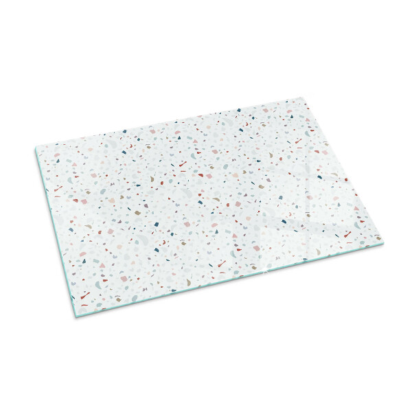 Téglalap üveg alátét kandallóhoz Miniatűr formák