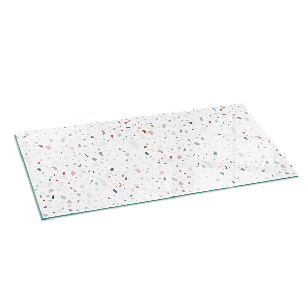 Téglalap üveg alátét kandallóhoz Miniatűr formák