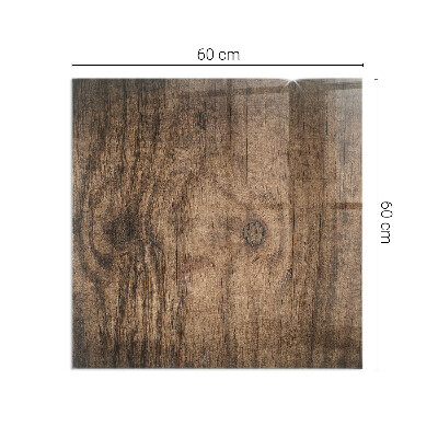 Téglalap formájú kandalló alátét Fenyőfa minta