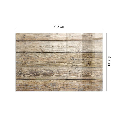 Téglalap alakú kandalló üveg alátét Fából készült mozaik az elrendezésben