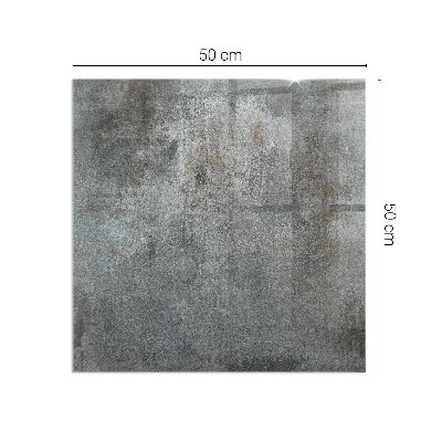 Téglalap alakú kandalló üveg alátét Nyers szerkezeti minta