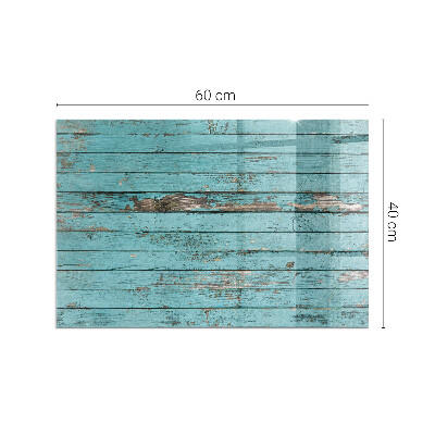 Téglalap üveg alátét kandallóhoz Rusztikus deszkák természetes stílusban