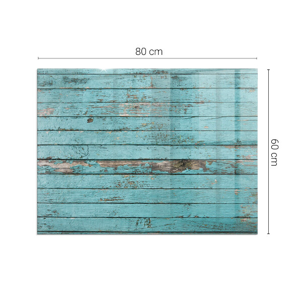 Téglalap üveg alátét kandallóhoz Rusztikus deszkák természetes stílusban