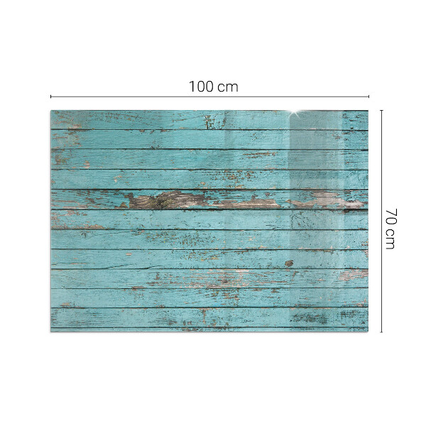 Téglalap üveg alátét kandallóhoz Rusztikus deszkák természetes stílusban