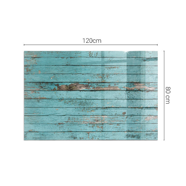 Téglalap üveg alátét kandallóhoz Rusztikus deszkák természetes stílusban