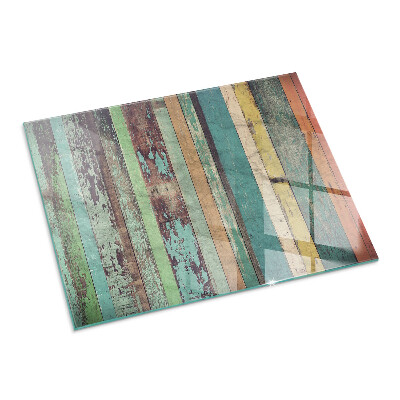 Téglalap alakú kandalló üveg alátét Tábla színek különböző árnyalatokban