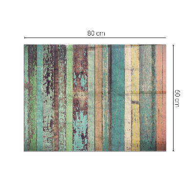 Téglalap alakú kandalló üveg alátét Tábla színek különböző árnyalatokban