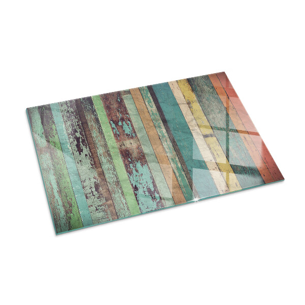 Téglalap alakú kandalló üveg alátét Tábla színek különböző árnyalatokban