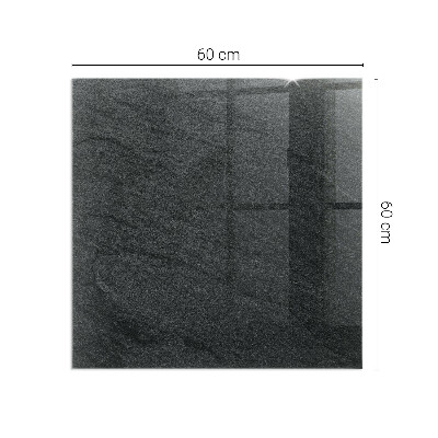 Téglalap üveg alátét kandallóhoz Kő szerkezeti minta