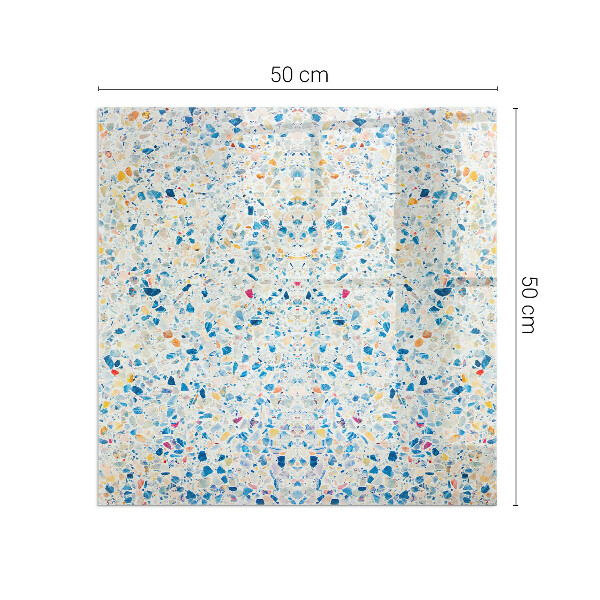 Téglalap üveg alátét kandallóhoz Absztrakt textúra motívum