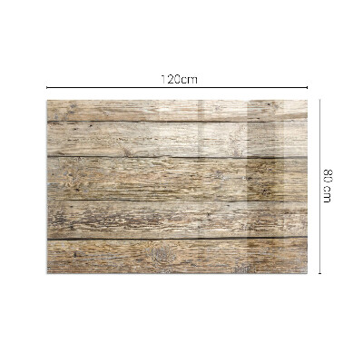 Téglalap üveg alátét kandallóhoz Faerezet természetes stílusban