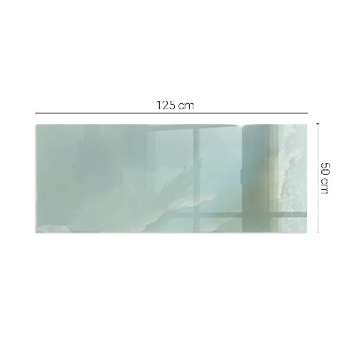 Téglalap formájú kandalló alátét Márvány motívum finom árnyalatokban