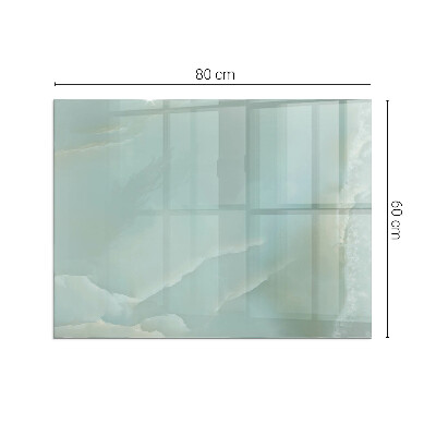 Téglalap formájú kandalló alátét Márvány motívum finom árnyalatokban