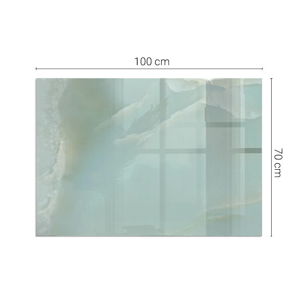 Téglalap formájú kandalló alátét Márvány motívum finom árnyalatokban