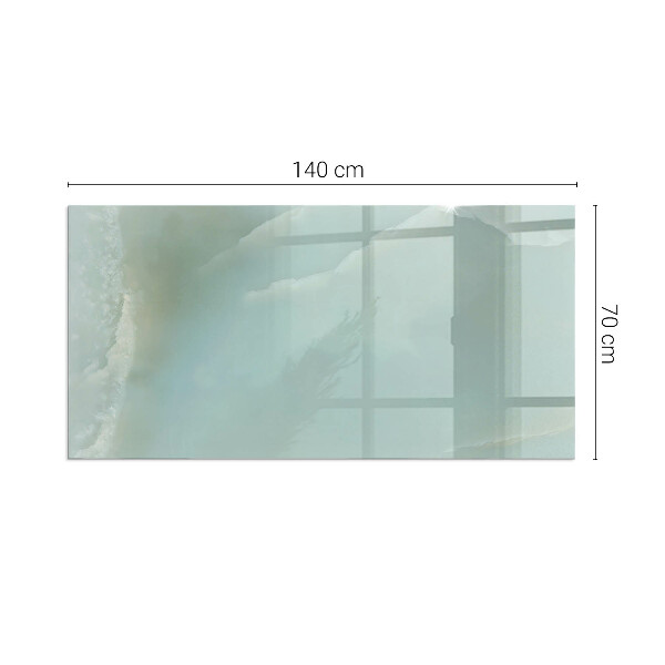 Téglalap formájú kandalló alátét Márvány motívum finom árnyalatokban