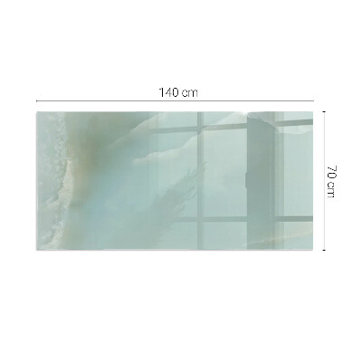 Téglalap formájú kandalló alátét Márvány motívum finom árnyalatokban