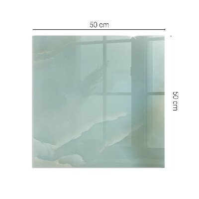 Téglalap formájú kandalló alátét Márvány motívum finom árnyalatokban