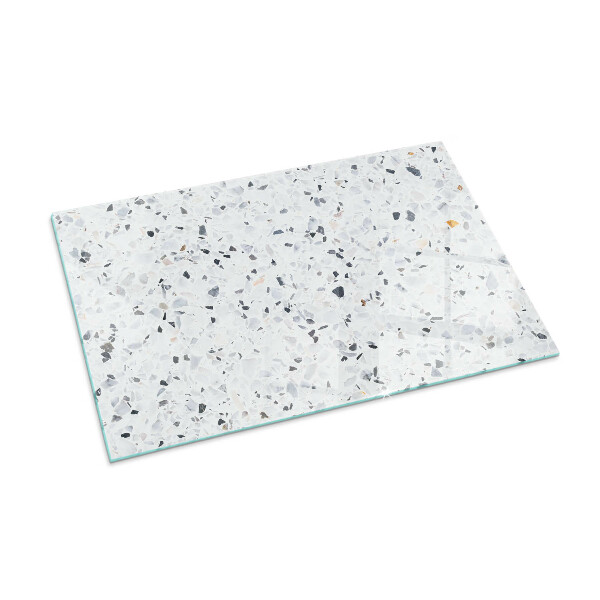 Téglalap formájú kandalló alátét Kőminta apró díszítésekkel