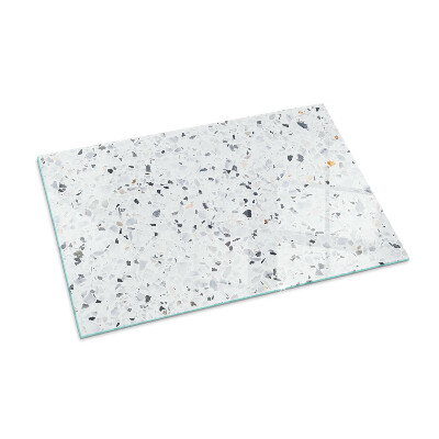 Téglalap formájú kandalló alátét Kőminta apró díszítésekkel