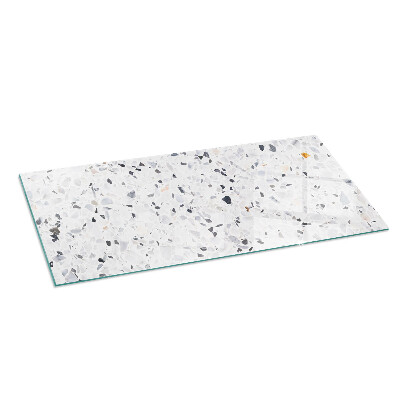 Téglalap formájú kandalló alátét Kőminta apró díszítésekkel