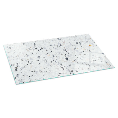 Téglalap formájú kandalló alátét Kőminta apró díszítésekkel