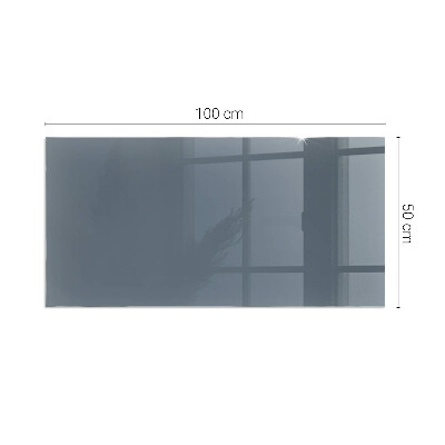 Téglalap üveg alátét kandallóhoz Szín: Sötétkék