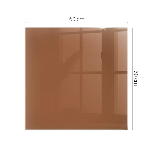 Téglalap formájú kandalló alátét Szín Barna