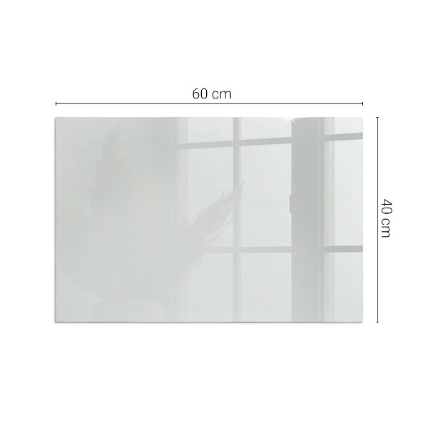 Téglalap alakú kandalló üveg alátét Szín Szürke