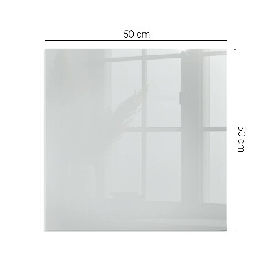 Téglalap alakú kandalló üveg alátét Szín Szürke