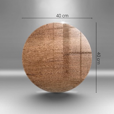 Síri gyertya alátét Fa textúra