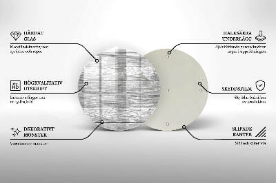 Üveg alátét gyertyákhoz Régi fa táblák