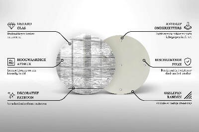 Üveg alátét gyertyákhoz Régi fa táblák