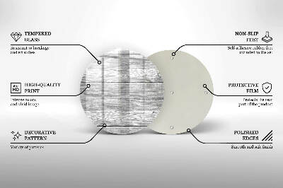 Üveg alátét gyertyákhoz Régi fa táblák