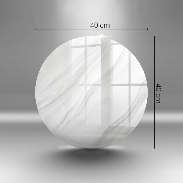 Üveg alátét gyertyákhoz Finom márvány