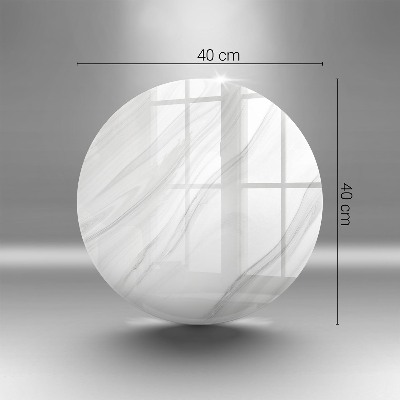 Üveg alátét gyertyákhoz Finom márvány