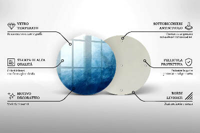 Üveg alátét gyertyákhoz Absztrakt háttér