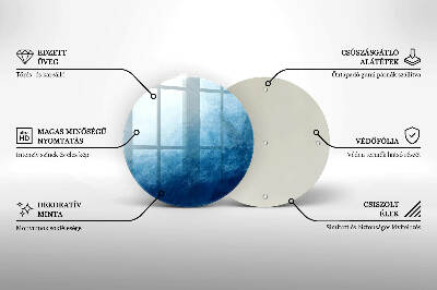 Üveg alátét gyertyákhoz Absztrakt háttér