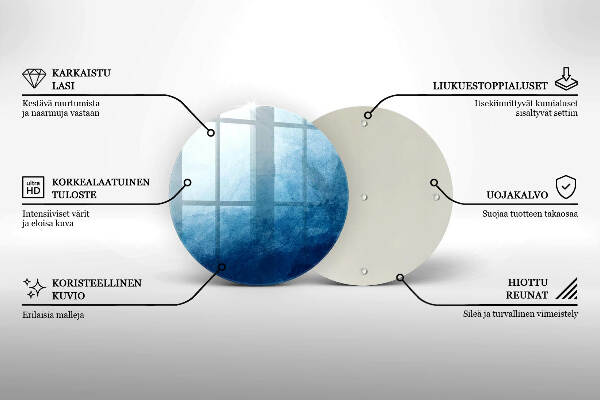 Üveg alátét gyertyákhoz Absztrakt háttér