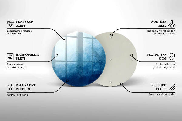 Üveg alátét gyertyákhoz Absztrakt háttér