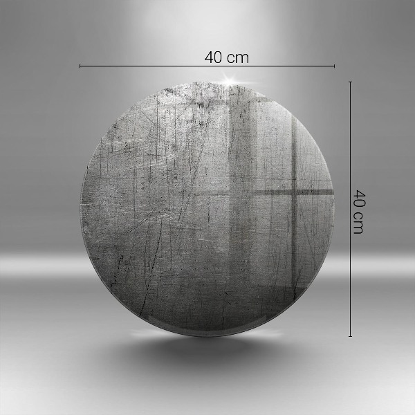 Üveg alátét gyertyákhoz Fém textúra