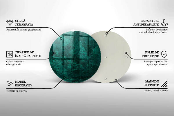 Üveg alátét gyertyákhoz Kő háttér textúra