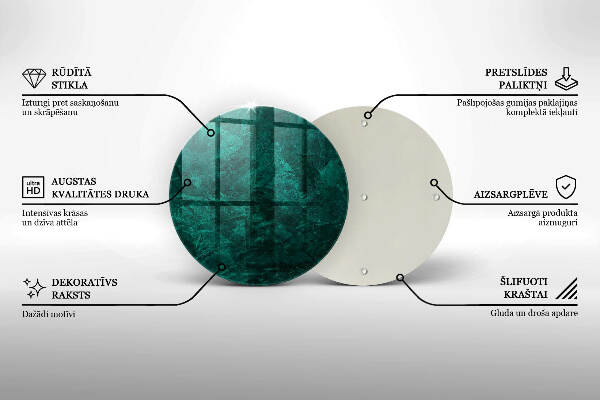 Üveg alátét gyertyákhoz Kő háttér textúra