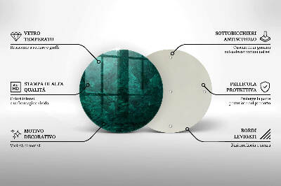 Üveg alátét gyertyákhoz Kő háttér textúra