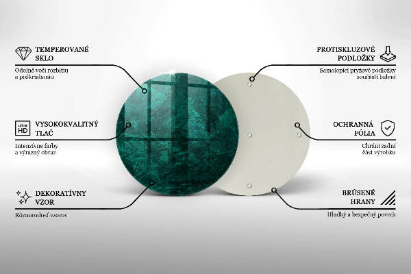 Üveg alátét gyertyákhoz Kő háttér textúra