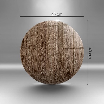 Üveg alátét gyertyákhoz Fa textúra