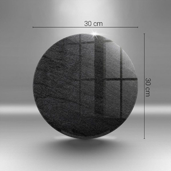 Síri gyertya alátét Kő textúra