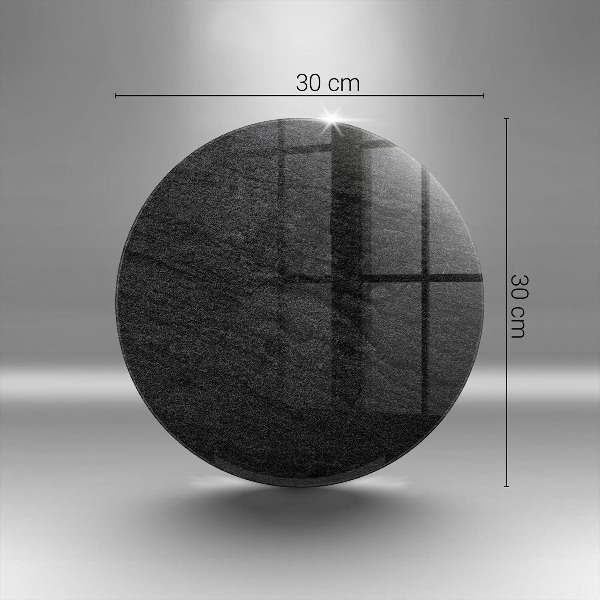 Üveg alátét gyertyákhoz rock textúra